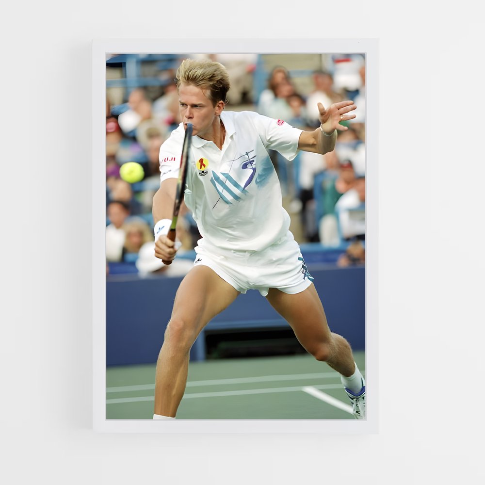 Poster Stefan de edberg – affiche Tennis (vue 3)